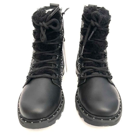 NEW Sorel Black Lennox Lace Cozy Waterproof Boots US 8 - Picture 3 of 11